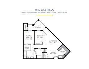 CMV II - Cabrillo floor plan